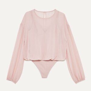 Aritizia Wilfred Blush Talmont Bodysuit